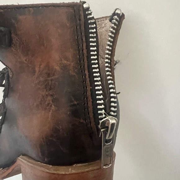 Freebird by Steven Quinn Open Toe Booties Size 7​ - Picture 5 of 11